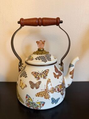 MacKenzie-Childs Butterfly Garden Teapot